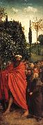 EYCK, Jan van The Holy Pilgrims Spain oil painting artist